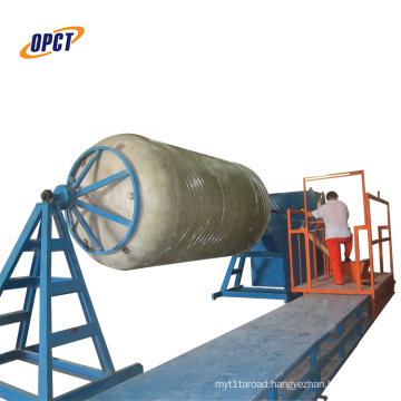 FRP tank and pipe winding machine